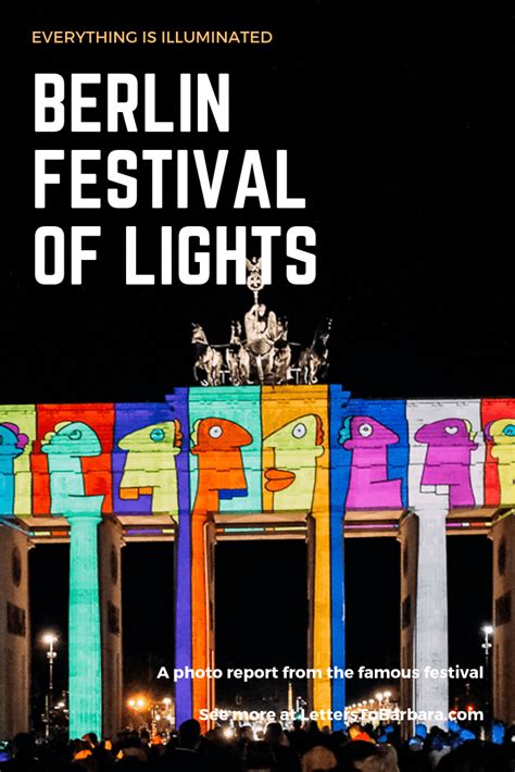 Berlin Festival of Lights: info & how to take photos