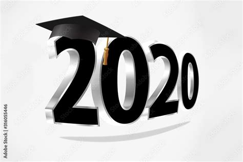 class of 2020 graduation Stock Illustration | Adobe Stock