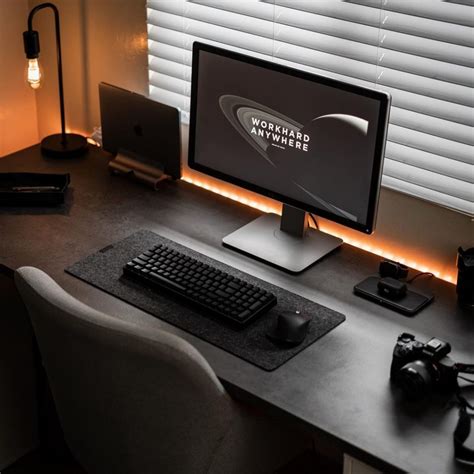 Graphic Designer Desk Setup