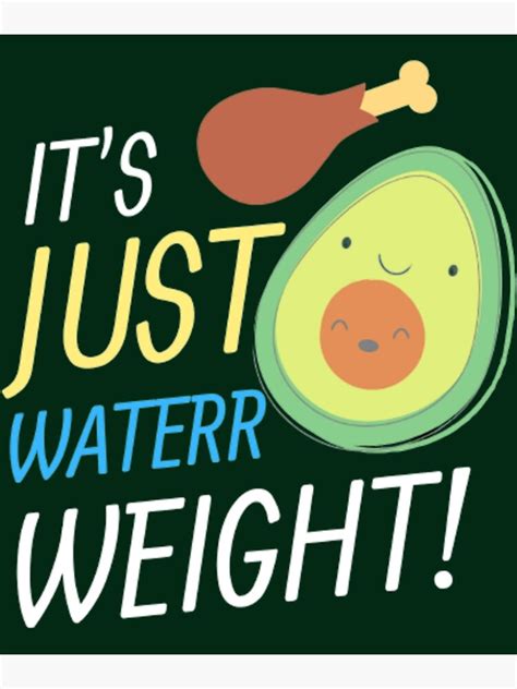 "Nikocado Avocado it_s just water weight diet avocado " Poster for Sale by Lukassfr1 | Redbubble