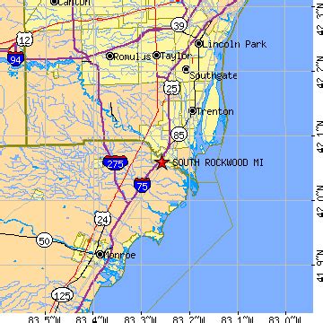 South Rockwood, Michigan (MI) ~ population data, races, housing & economy