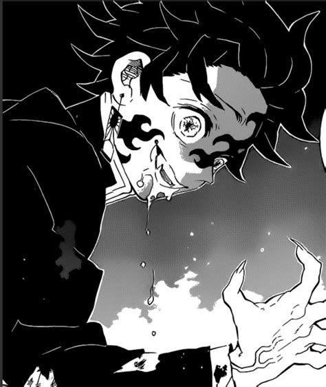 Tanjiro Demon Form Manga
