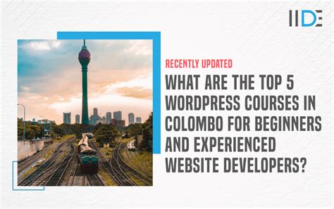 6 Best WordPress Courses In Colombo - 2025 | IIDE