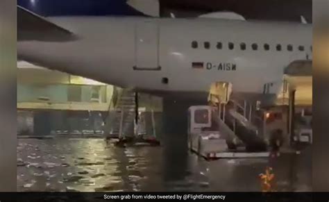 90 Flights Cancelled, 23 Diverted As Storm Causes Floods At Germany Airport