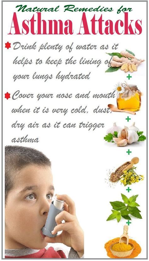 Natural Remedies For Asthma Attack | Home remedies for asthma, Natural ...