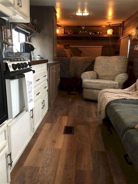 38 Best RV Interior Design to Upgrade Your Style Road - decorhit.com | Rv interior design, Rv ...