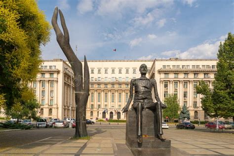 Iuliu Maniu`s Statue in Revolution Square Outside the Palace of ...