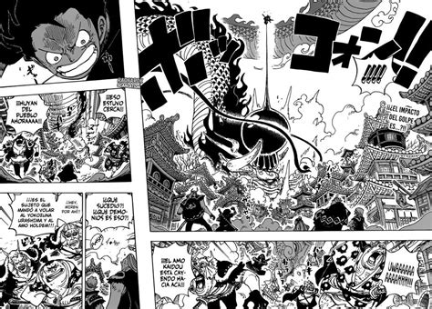 923 Manga One Piece "emperador Kaido vs Luffy" | Shin Sekai •Amino• Amino