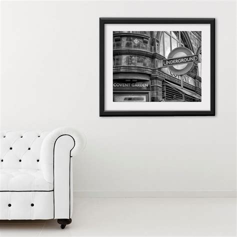 London Underground, London Print, London Art, London Photography, City Photography Black and ...