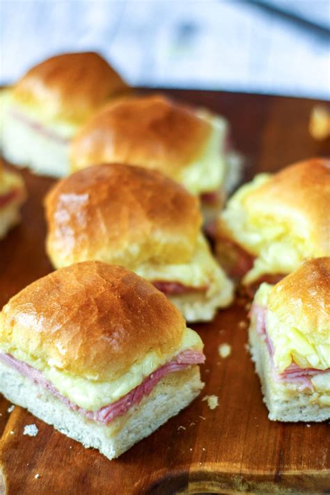 Easy Ham And Cheese Sliders - Apply to Face Blog