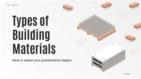 Types of Building Materials | Google Slides & PPT