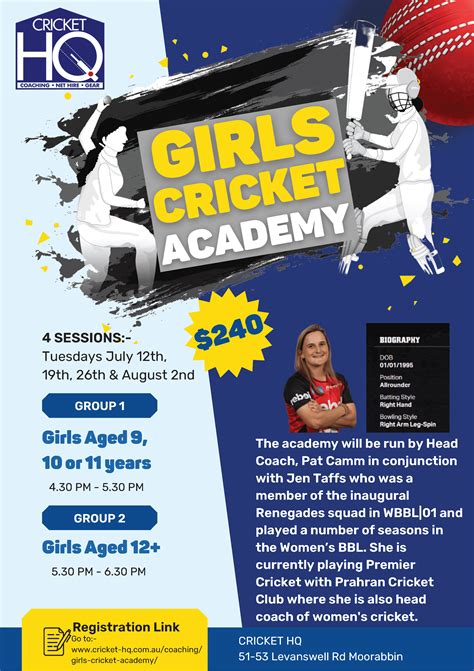 Cricket HQ - Girls Cricket Academy