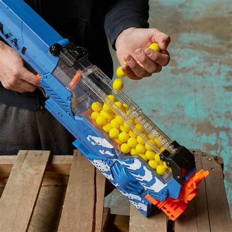 Customer Reviews: Nerf Nemesis MXVII-10K Blaster Blue B8239 - Best Buy