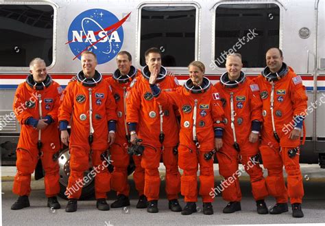 Space Shuttle Endeavour Mission Sts127 Crew Editorial Stock Photo ...