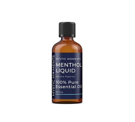 Menthol Liquid Essential Oil 100% Pure 100ml - Etsy