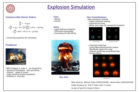 PPT - Explosion Simulation PowerPoint Presentation, free download - ID ...