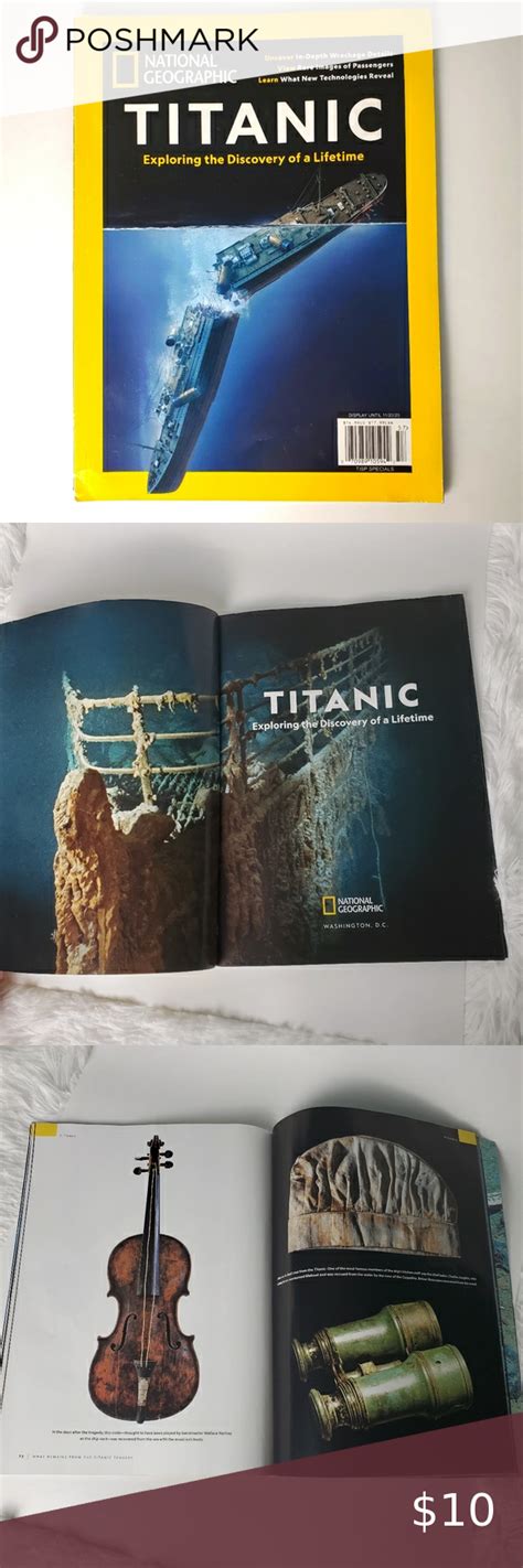 National Geographic Titanic Special Issue 2020 Titanic Artifacts, New ...