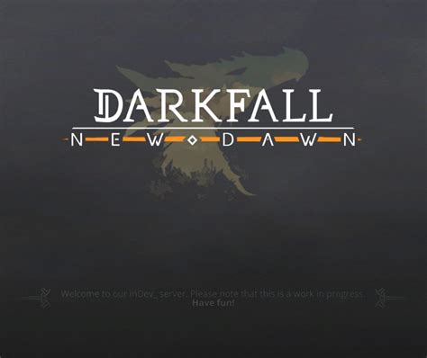 Darkfall: New Dawn New Logo : r/Darkfall