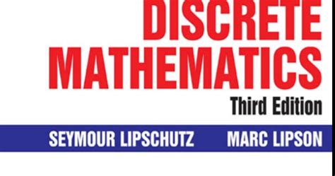 Education World : Discrete mathematics textbooks: