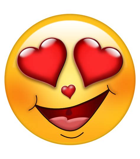 Elsker Emoji Hjerte Øjne - Gratis billeder på Pixabay - Pixabay