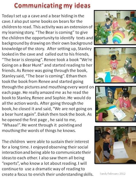 Image result for ECE learning stories free template | Learning stories ...