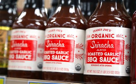 Trader Joe's Organic Sriracha and Roasted Garlic BBQ Sauce - SAUCE RANK