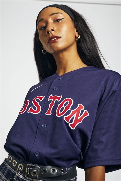 Boston Red Sox Official 2021 MLB Jersey in Navy | Stateside Sports