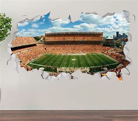 PITTSBURGH STEELERS STADIUM Custom Wall Decals 3D Wall Stickers Art NFL OP229 $50.21 - PicClick