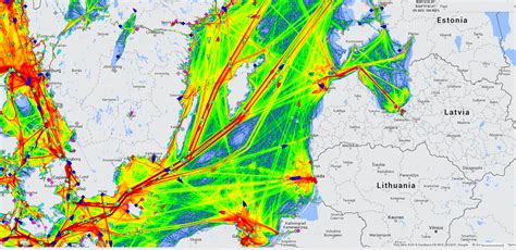 BALTIC SEA SHIP TRAFFIC AIS | ShipTraffic.net