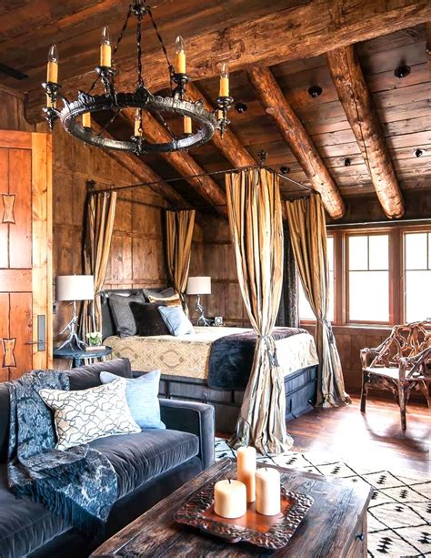 MOUNTAIN RUSTIC BEDROOMS - CABIN FEVER THIS OR THAT - Interior Homes