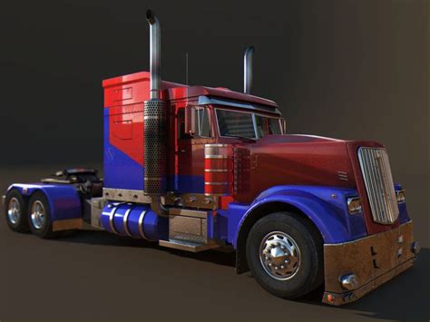 ArtStation - Transformers Universe - Optimus Prime's vehicle form, Jay ...