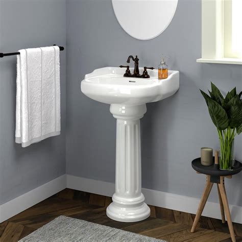 Home Depot Pedestal Sinks For Small Bathrooms