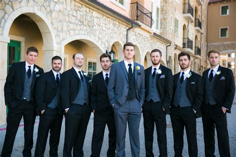 Crisp and Classic Grey and Black Groomsmen Look for Your Wedding: A ...