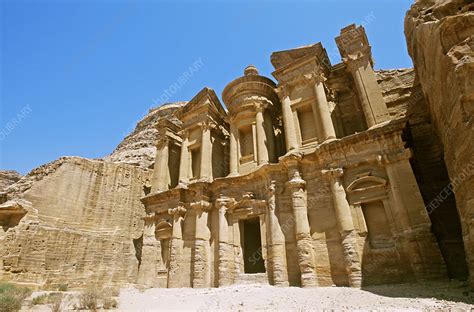 Monastery at Petra - Stock Image - C006/4679 - Science Photo Library