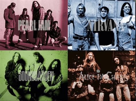 The Top 4 Grunge Bands : r/grunge