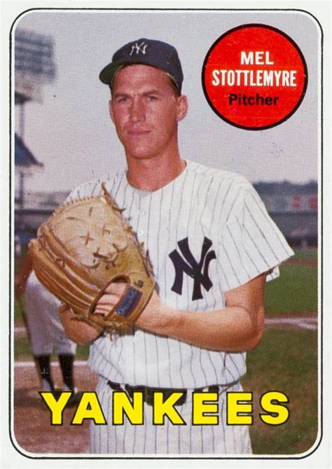 1969 Topps Mel Stottlemyre #470w Baseball - VCP Price Guide