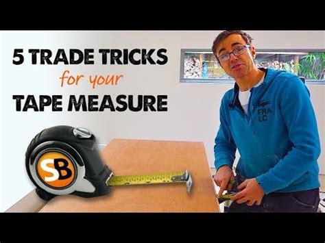 5 Tape Measure Hacks - Tricks of the Trade | Tape measure, Tape, 3 4 5 rule