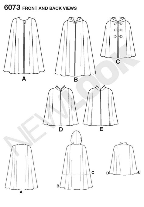 24+ Marvelous Photo of Cloak Sewing Pattern - figswoodfiredbistro.com | Cloak, Cape pattern ...