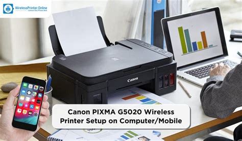 Canon PIXMA G5020 Wireless Printer Setup on Computer and Mobile | by ...