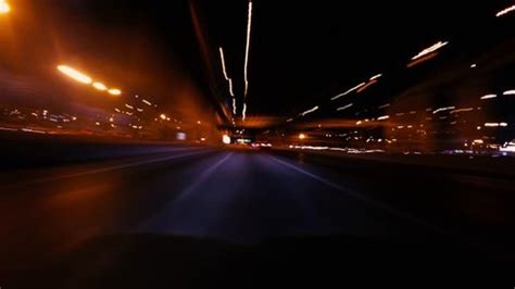 4k Timelapse Long Exposure Shot Car Stock Footage Video (100% Royalty ...