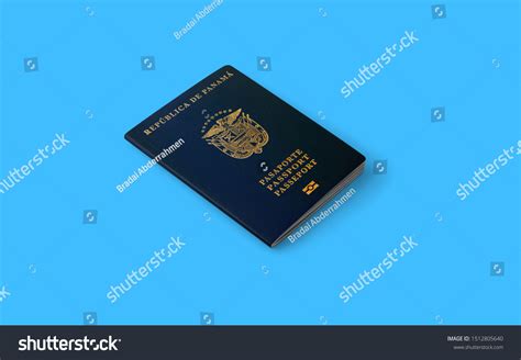 Official Passport Panamapanamanian Passport Issued Citizens Stock Photo 1512805640 | Shutterstock