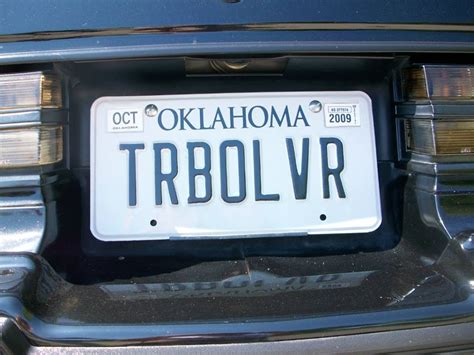 Clever Turbo Vanity Plates – Buick Turbo Regal