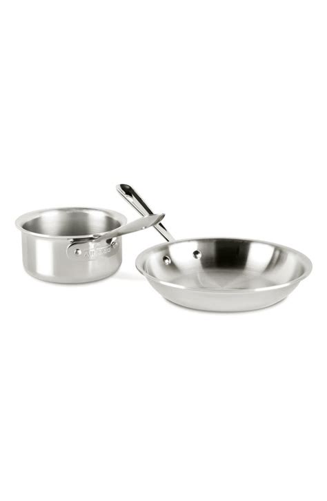 All-Clad 2-Piece D3 Stainless Steel Cookware Set | Nordstrom