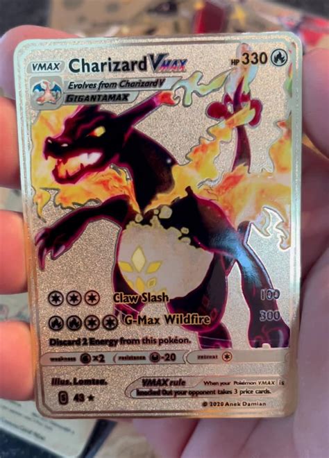 Dark Charizard Card - Printable Cards