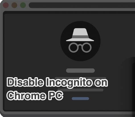 How To Remove Incognito Window From Chrome Browser For Pc | techlatest