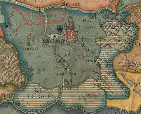 The Witcher Map, Explained | Netflix Series' The Continent Mapped