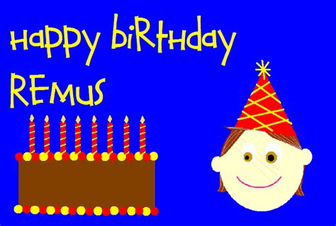 Happy Birthday Remus Lupin by otter-pop on DeviantArt