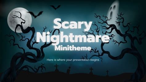 Scary Nightmare Minitheme | Google Slides & PowerPoint