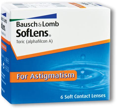 SOFLENS 66 TORIC Contact Lens by Bausch and Lomb - Corrects Astigmatism