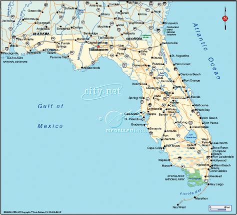 Map Of Northern Florida